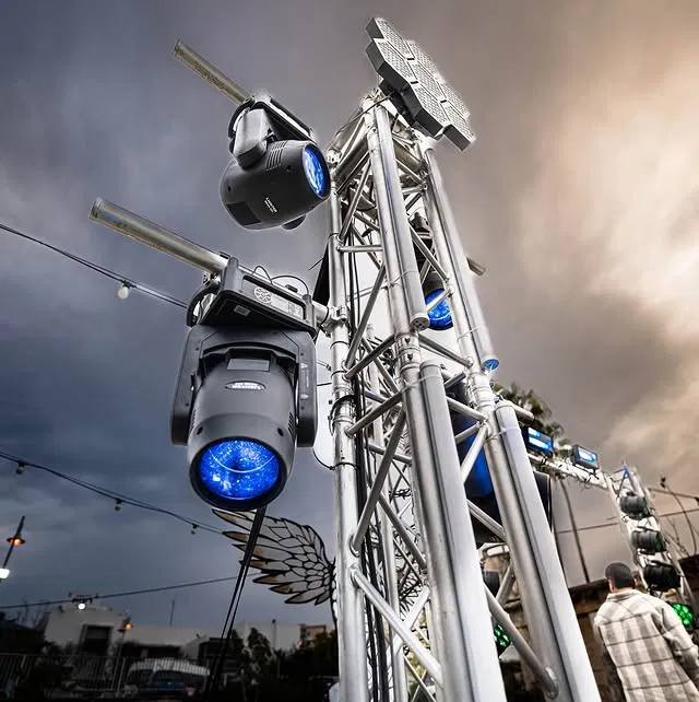 אירוע בהפקת ECHO — הגברה, תאורה ומסכי LED